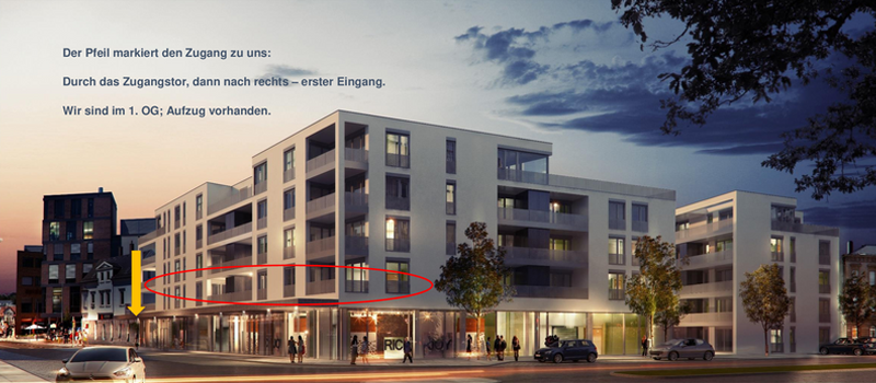 Wegbeschreibung zur Notarkanzlei